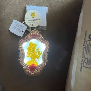 Bath and Body Works Disney Belle Light Up Pocketbac Hand Sanitizer Holder